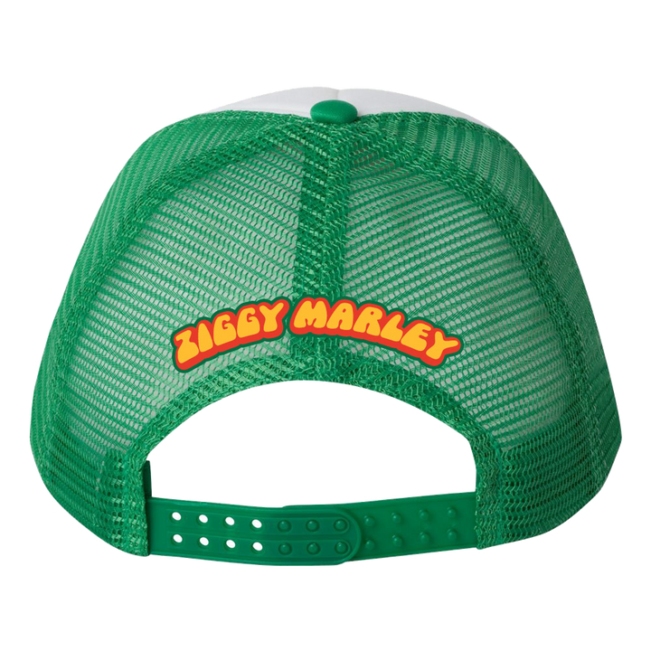 Rastafari Trucker Hat (Green) – Ziggy Marley
